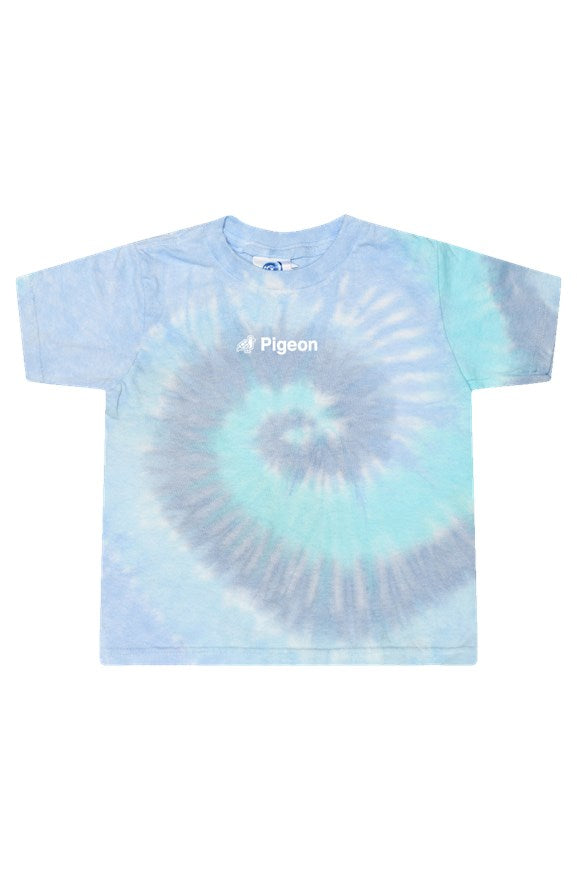 Tie-Dye Lagoon Ladies' Cropped T-Shirt