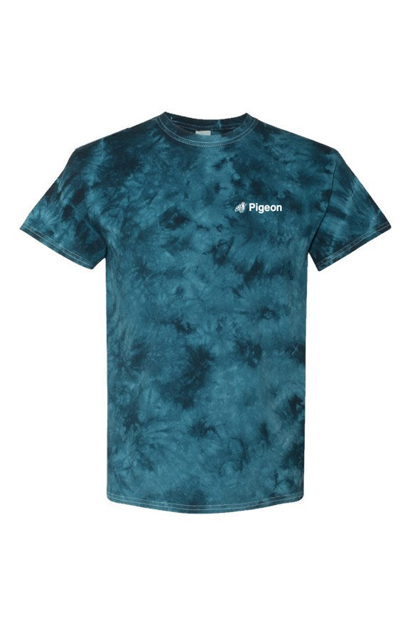Navy Crystal Tie-Dye Tee