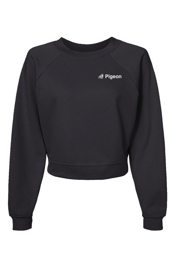 Womens Raglan Pullover Fleece Sweatshirt