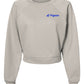 Womens Raglan Pullover Fleece Sweatshirt